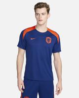 Nike Nederland Strike Voetbalshirt Training Donkerblauw maat S