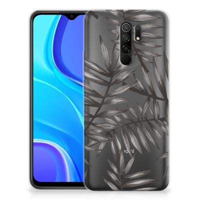 Xiaomi Redmi 9 | TPU Case | Leaves Grey Xiaomi Redmi 9 | TPU Case | Leaves Grey