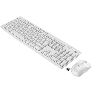 Logitech MK295 Silent Wireless Combo toetsenbord RF Draadloos QWERTY US International Wit