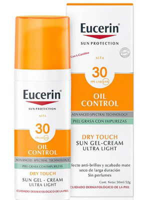 Eucerin Sun Oil Control Sun Gel - Cream Dry Touch SPF30 50 ml Eucerin Sun Oil Control Sun Gel - Cream Dry Touch SPF30 50 ml