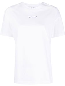 Off-White t-shirt à motif Arows - Blanc