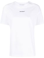 Off-White t-shirt à motif Arows - Blanc