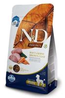 FARMINA N&D Brown Dog Lamb, Spirulina&Carrot Adult Mini - droog hondenvoer - 2 kg