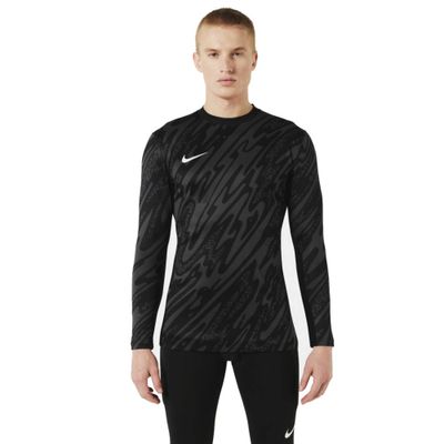 Nike Gardien V Keepersshirt Lange Mouwen Zwart Donkergrijs Wit