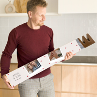 Gepersonaliseerde reep met Toblerone chocolade - XXL - 4,5 kilo