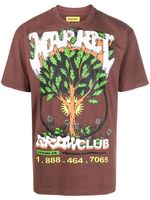 MARKET t-shirt à imprimé graphique - Marron