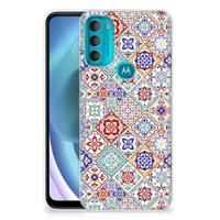 Motorola Moto G71 5G | TPU | Siliconen hoesje | Tiles Color