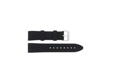 Horlogeband Guess W0802G1 Silicoon Zwart 22mm