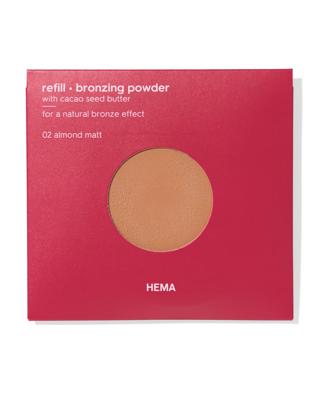051 Navulling Bronzer 02 Almond Matt