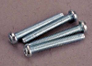 Screws, 2.5x19mm roundhead machine screws (4)