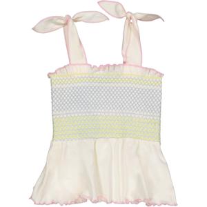 Quapi Zomer shirt meisjes - wit - Fiora