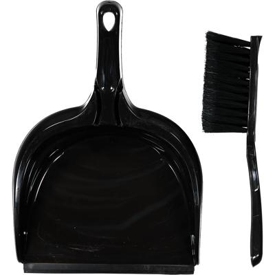 Stoffer en blik - Grijs