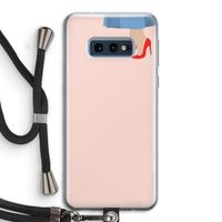 High heels: Samsung Galaxy S10e Transparant Hoesje met koord