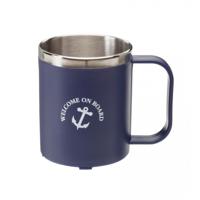 Captain's Collection Koffiebeker Met Rvs Binnenkant Blauw Default Captain's Collection Koffiebeker Met Rvs Binnenkant Blauw Default