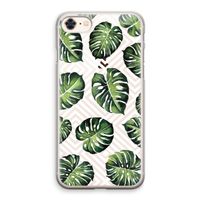 Geometrische jungle: iPhone 8 Transparant Hoesje