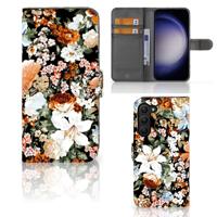 Hoesje voor Samsung Galaxy S23 Plus Dark Flowers