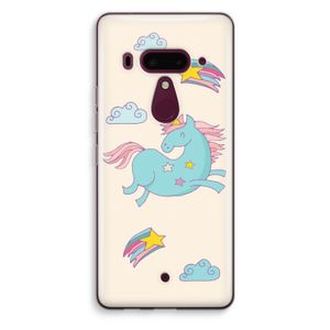 Vliegende eenhoorn: HTC U12+ Transparant Hoesje