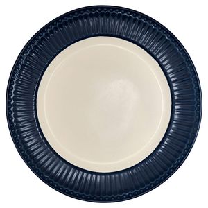 GreenGate Dinerbord Alice donkerblauw Ø 26.5 cm