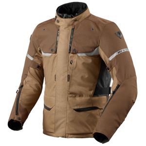 REV'IT! Outback 4 H2O jacket, Textiel motorjas heren, Bruin