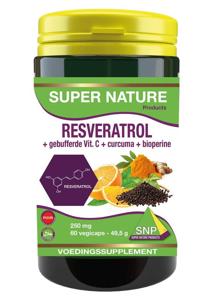 SNP Resveratrol curcuma gebufferd vit C bioperine puur