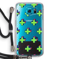 8-bit N°10: Samsung Galaxy S6 Transparant Hoesje met koord