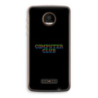 Retro: Motorola Moto Z Force Transparant Hoesje Retro: Motorola Moto Z Force Transparant Hoesje
