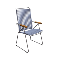 Houe Click Position tuinstoel Pigeon Blue