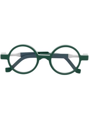 VAVA Eyewear lunettes de vue WL0015 à monture ronde - Vert