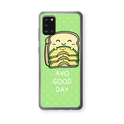 Avo Good Day: Samsung Galaxy A31 Transparant Hoesje