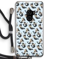 Zeemeermin: Xiaomi Mi Mix 2 Transparant Hoesje met koord