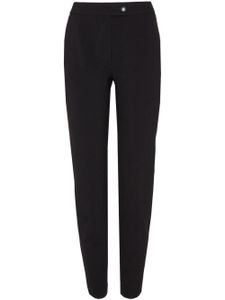 Ferragamo pantalon de costume à coupe slim - Noir