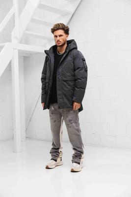 Pure Path Technical Parka Winterjas Heren Grijs - Maat XS - Kleur: Grijs | Soccerfanshop