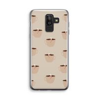 Morning coffee: Samsung Galaxy J8 (2018) Transparant Hoesje Morning coffee: Samsung Galaxy J8 (2018) Transparant Hoesje