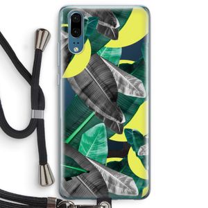 Fantasie jungle: Huawei P20 Transparant Hoesje met koord