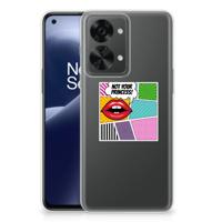 OnePlus Nord 2T | Sillicone Back Cover | Popart Princess
