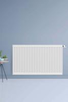 Radiator BWS Lucy 90x70 cm 1677W Type 22 6 Aansl. Wit Radiator BWS Lucy 90x70 cm 1677W Type 22 6 Aansl. Wit