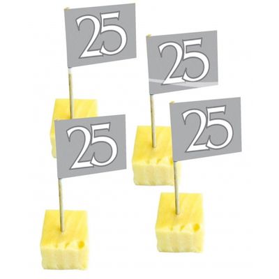 250x Feest prikkertjes 25 jaar 250x Feest prikkertjes 25 jaar