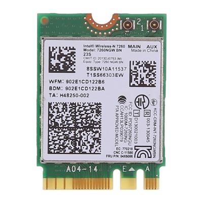 Draadloze netwerkkaart 7260NGW 7260BN voor Lenovo 2014 x1 T440 L540 X240