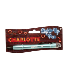 Light up pen Charlotte