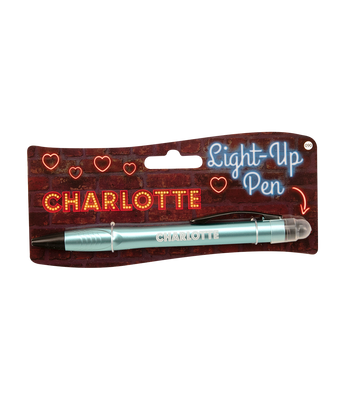 Light up pen Charlotte