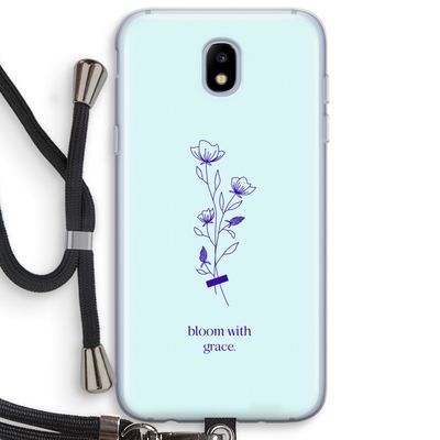 Bloom with grace: Samsung Galaxy J5 (2017) Transparant Hoesje met koord