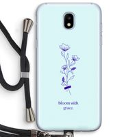 Bloom with grace: Samsung Galaxy J5 (2017) Transparant Hoesje met koord