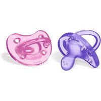 Chicco Fopspeen Physio Soft Roze/paars 16 Maanden 2 Stuks - thumbnail