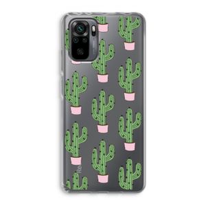 Cactus Lover: Xiaomi Redmi Note 10 Pro Transparant Hoesje