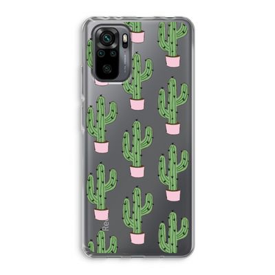 Cactus Lover: Xiaomi Redmi Note 10 Pro Transparant Hoesje