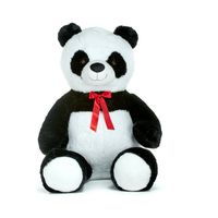 Super grote pluche knuffel panda beer van 130 cm   - - thumbnail