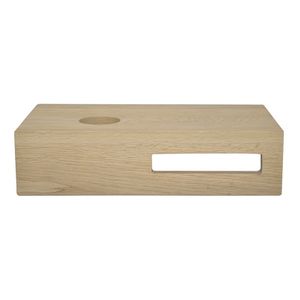 Wiesbaden Oak fontein plank links 40x21x10 cm eiken licht eiken