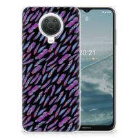 Nokia G20 | G10 | TPU bumper | Feathers Color
