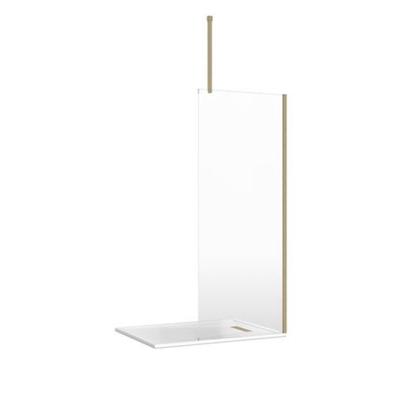 Crosswater Gallery 8 Zijwand - 199.7x115.5cm - 8mm - helder glas GR120008CF