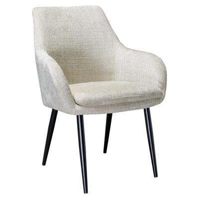 Richmond Eetkamerstoel 'Chrissy' Chenille, kleur Beige
